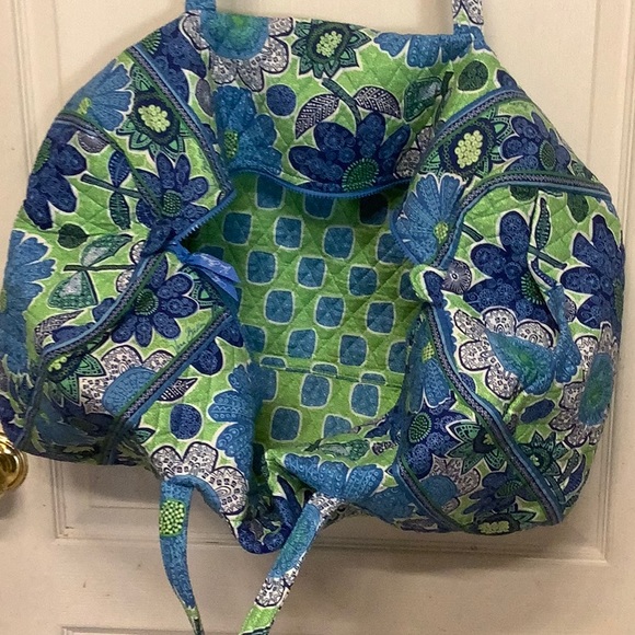 Vera Bradley Retired Oodle Daisy Duffle Bag, Cotton - Picture 2 of 2